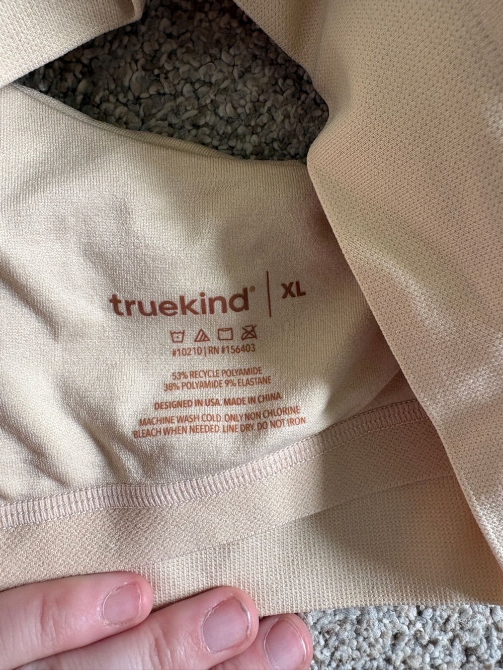 Shapermint - TruKind Supportive Comfort Wireless Shaping Bra Nude Size XL - Picture 7 of 8